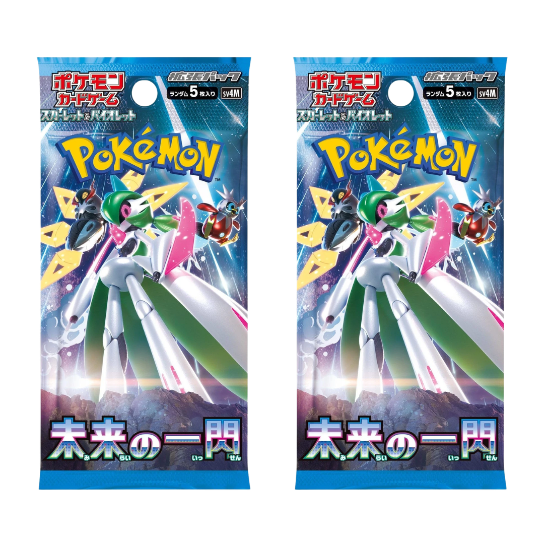 Pokémon: Future Flash SV4M Booster Packs (Japanese) – 2 Pack Bundle