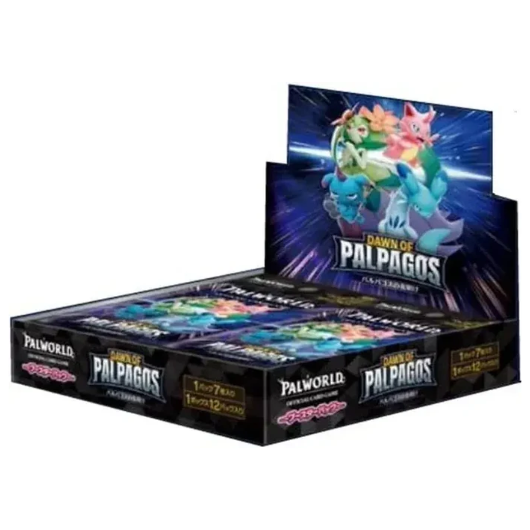 Palworld: Dawn of Palpagos BP01 Booster Box (Japanese) – 12 Packs / 84 Cards