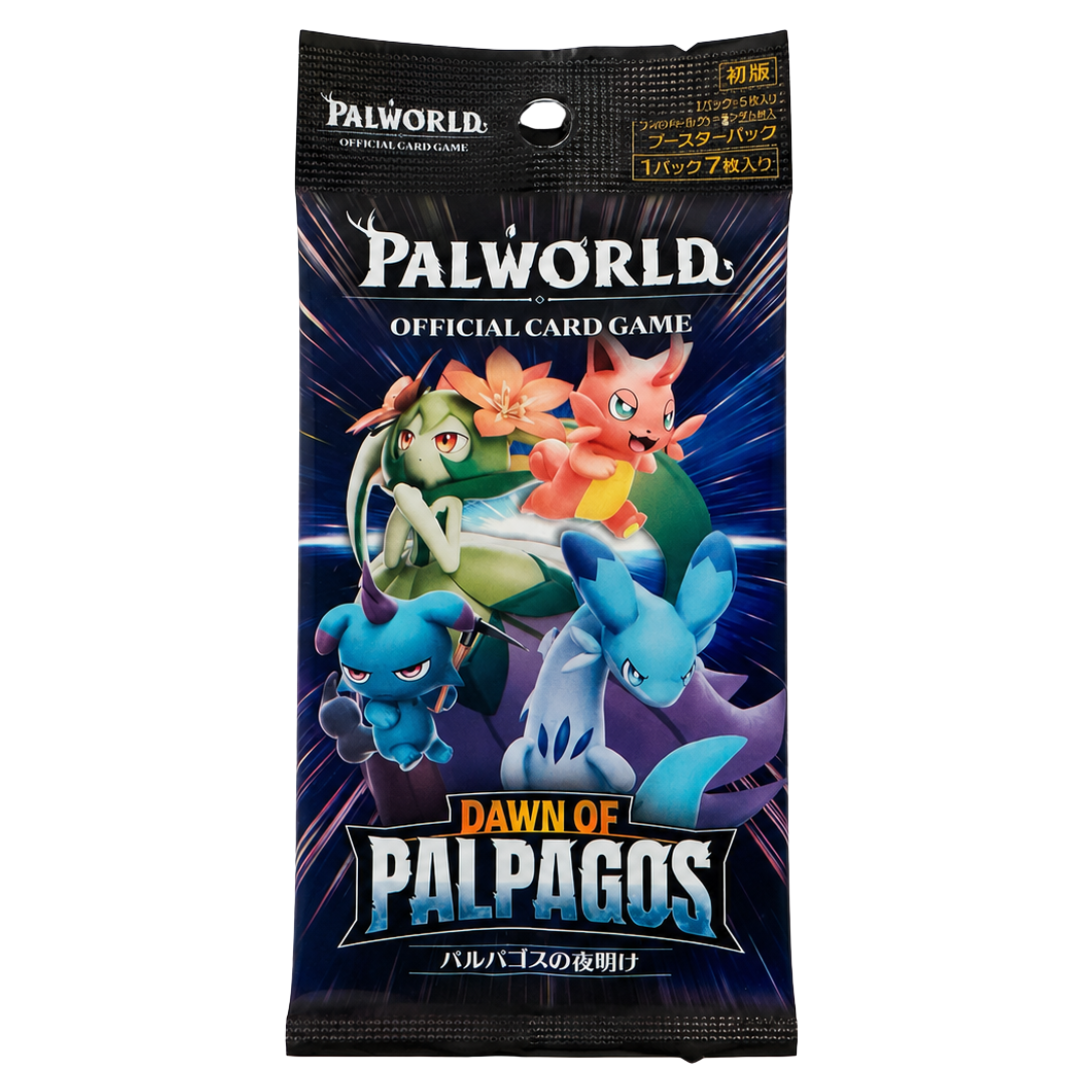 Palworld: Dawn of Palpagos BP01 Booster Pack (Japanese) – 7 Cards