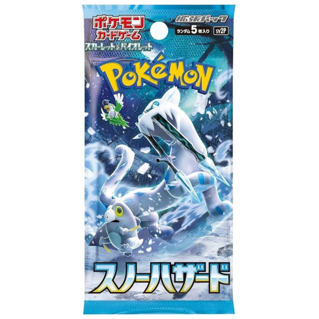 Pokémon: Snow Hazard SV2P Booster Pack (Japanese)