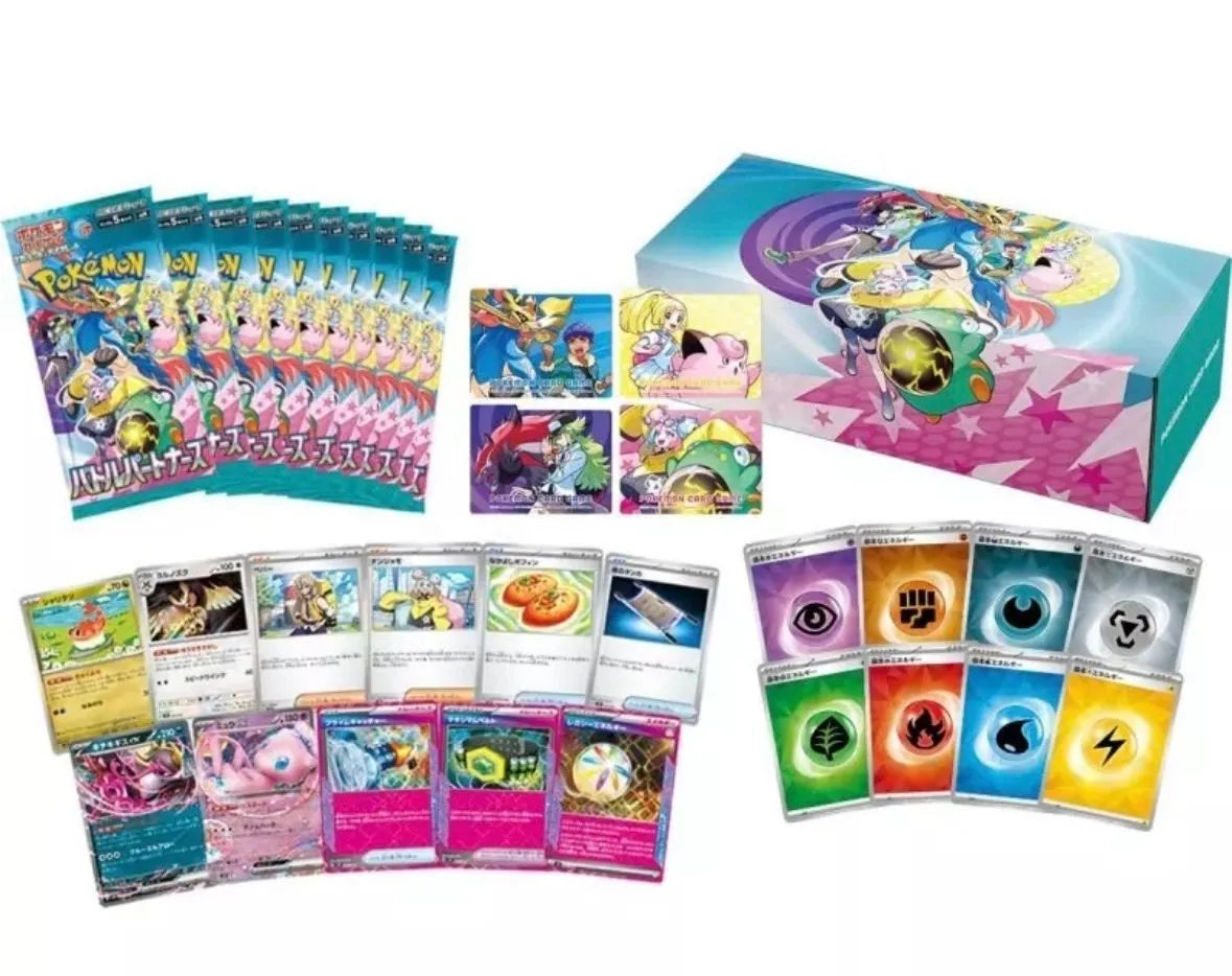 Pokémon: Battle Partners Deck Build Box (Japanese) – 10 Booster Packs + 171 Cards